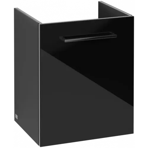 Villeroy & Boch Avento Тумба под раковину, 1 дверь, 430 x 514 x 384 mm, Стекло черное A88700B3
