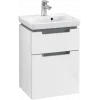 Villeroy & Boch Subway 2.0 Тумба под раковину, 2 выдвижных ящика, 440 x 590 x 351 mm, Glossy White A90610DH