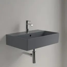 Villeroy & Boch Memento 2.0 Pаковина, 600 x 420 x 135 mm, Graphite CeramicPlus, с переливом 4A2260I4