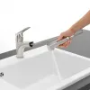 Villeroy & Boch Junis Shower Однорычажный смеситель для мойки Однорычажный смеситель для мойки, выкл Нержавеющая сталь, Сплошная нержавеющая сталь 928100LC