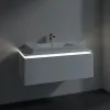 Villeroy & Boch Legato Тумба под раковину, с подсветкой, 1 выдвижной ящик, 1000 x 380 x 500 mm, Glossy White / Glossy White B694L0DH