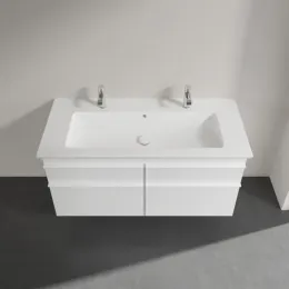 Villeroy & Boch Venticello Тумба под раковину, 4 выдвижных ящика, 1153 x 590 x 502 mm, Glossy White / Glossy White A92902DH
