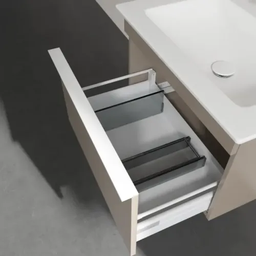 Villeroy & Boch Venticello Тумба под раковину, 1 выдвижной ящик, 603 x 420 x 502 mm, Truffle Grey / Truffle Grey A93302VG