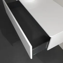 Villeroy & Boch Antao Тумба под раковину, 1 выдвижной ящик, 1200 x 360 x 500 mm, лицевая поверхность без текстурированной отделки, Glossy White Lacquer / Glossy White Lacquer K33010GF