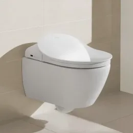 Унитаз Villeroy & Boch Subway 2.0 подвесной, безободковый (альпийский белый) 5614R5R1