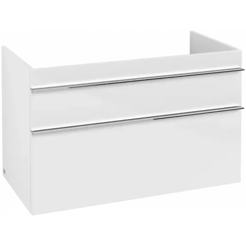 Villeroy & Boch Venticello Тумба под раковину, 2 выдвижных ящика, 953 x 590 x 502 mm, Glossy White / Glossy White A92801DH