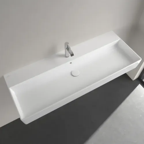 Villeroy & Boch Memento 2.0 Pаковина, 1200 x 470 x 150 mm, Альпийский белый, с переливом 4A22C501