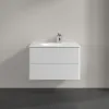 Villeroy & Boch Antao Тумба под раковину, 2 выдвижных ящика, 788 x 504 x 496 mm, лицевая поверхность без текстурированной отделки, Glossy White Lacquer K04000GF