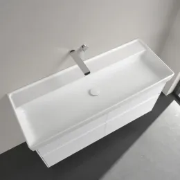 Villeroy & Boch Collaro Pаковина для установки на тумбу, 1200 x 470 x 160 mm, Альпийский белый, без перелива 4A33C301