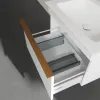 Villeroy & Boch Venticello Тумба под раковину, 1 выдвижной ящик, 603 x 420 x 502 mm, Glossy White / Glossy White A93305DH