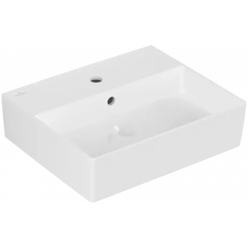 Villeroy & Boch Memento 2.0 Pаковина, 500 x 420 x 140 mm, Альпийский белый CeramicPlus, с переливом, шлифованный 4A225GR1