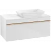 Villeroy & Boch Venticello Тумба под раковину, 1 выдвижной ящик, 957 x 436 x 502 mm, Glossy White / Glossy White A94805DH