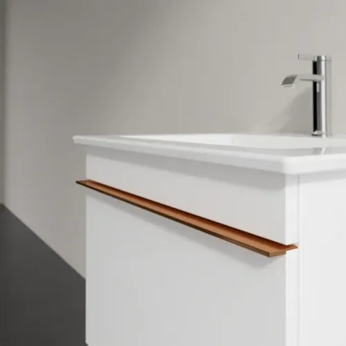 Villeroy & Boch Venticello Тумба под раковину, 1 выдвижной ящик, 553 x 420 x 502 mm, Glossy White / Glossy White A93205DH