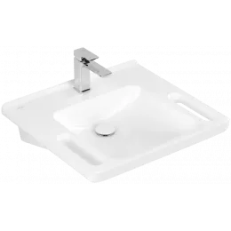 Villeroy & Boch ViCare Pаковина ViCare, 600 x 550 x 180 mm, Альпийский белый, без перелива 4A686101