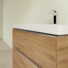 Villeroy & Boch Subway 3.0 Тумба под раковину, с подсветкой, 2 выдвижных ящика, 772 x 576 x 478 mm, Oak Kansas C574L0RH