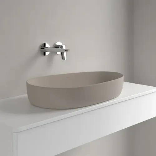 Villeroy & Boch Antao Раковина для установки на столешницу, 650 x 400 x 146 mm, Almond CeramicPlus, без перелива 4A7465AM