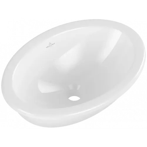 Villeroy & Boch Loop & Friends Встраиваемая раковина, 505 x 360 x 185 mm, Альпийский белый, с переливом, нешлифованный 4A610001