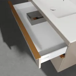 Villeroy & Boch Venticello Тумба под раковину, 2 выдвижных ящика, 953 x 590 x 502 mm, Truffle Grey / Truffle Grey A92705VG