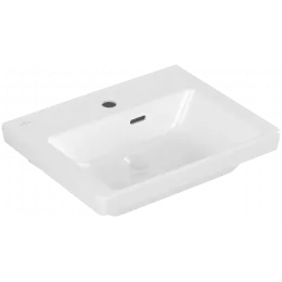 Villeroy & Boch Subway 3.0 Раковина компактная, 500 x 400 x 145 mm, Альпийский белый, с переливом 43705001