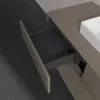 Villeroy & Boch Collaro Тумба под раковину, с подсветкой, 4 выдвижных ящика, 1200 x 548 x 500 mm, Truffle Grey / Truffle Grey C070B0VG