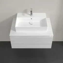 Villeroy & Boch Legato Тумба под раковину, 1 выдвижной ящик, 800 x 380 x 500 mm, White Wood / White Wood B60100E8