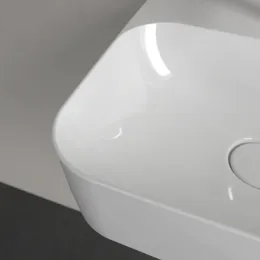 Villeroy & Boch Finion Раковина компактная, 430 x 390 x 140 mm, Альпийский белый CeramicPlus, со скрытым переливом 436444R1