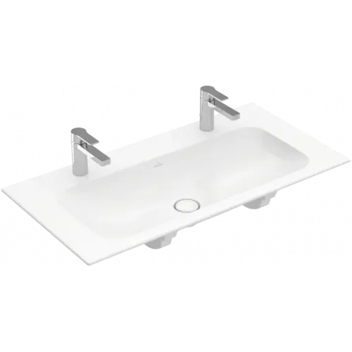 Villeroy & Boch Finion Pаковина для установки на тумбу, 1000 x 500 x 160 mm, Альпийский белый CeramicPlus, без перелива, нешлифованный 4164A1R1