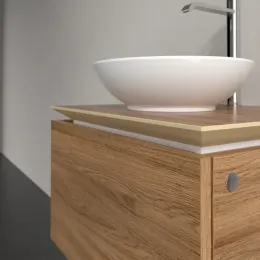 Villeroy & Boch Legato Тумба под раковину, 1 выдвижной ящик, 600 x 380 x 500 mm, Oak Kansas / Oak Kansas B56700RH