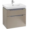 Villeroy & Boch Subway 2.0 Тумба под раковину, 2 выдвижных ящика, 637 x 590 x 454 mm, Truffle Grey A91010VG