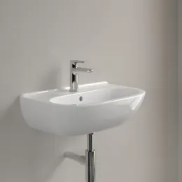 Villeroy & Boch O.novo Раковина компактная, 550 x 370 x 195 mm, Альпийский белый, с переливом 51665501