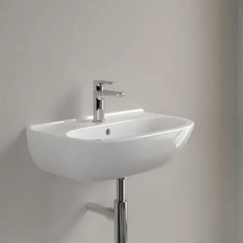 Villeroy & Boch O.novo Раковина компактная, 550 x 370 x 195 mm, Альпийский белый, с переливом 51665501