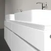 Villeroy & Boch Legato Тумба под раковину, с подсветкой, 4 выдвижных ящика, 1600 x 550 x 500 mm, Glossy White / Glossy White B768L0DH