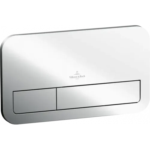 Villeroy & Boch ViConnect Системы ИНСТАЛЛЯЦИИ Kлавиша смыва viconnect 200S, Смыв с 2 объемами, Хромированный 92249061