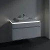 Villeroy & Boch Legato Тумба под раковину, с подсветкой, 2 выдвижных ящика, 1000 x 550 x 500 mm, Glossy White / Glossy White B681L0DH