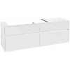 Villeroy & Boch Collaro Тумба под раковину, 4 выдвижных ящика, 1600 x 548 x 500 mm, Glossy White / Glossy White C02900DH