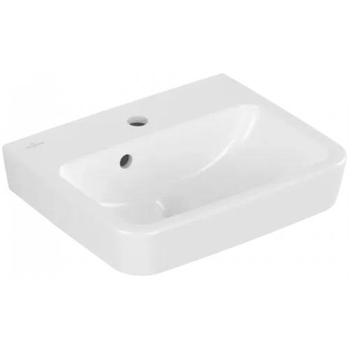 Villeroy & Boch O.novo Раковина компактная, 450 x 370 x 160 mm, Альпийский белый, с переливом 43444501