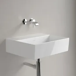Villeroy & Boch Memento 2.0 Pаковина, 500 x 420 x 140 mm, Альпийский белый, без перелива, шлифованный 4A225F01