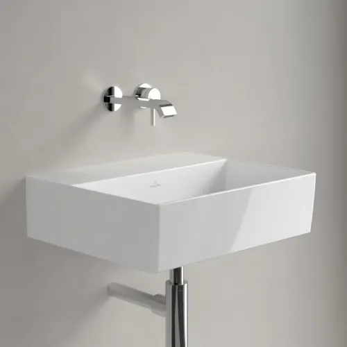 Villeroy & Boch Memento 2.0 Pаковина, 500 x 420 x 140 mm, Альпийский белый, без перелива, шлифованный 4A225F01