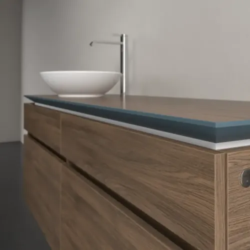 Villeroy & Boch Legato Тумба под раковину, с подсветкой, 4 выдвижных ящика, 1400 x 550 x 500 mm, Arizona Oak / Arizona Oak B588L0VH