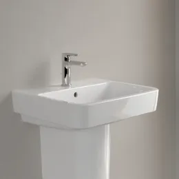 Villeroy & Boch O.novo Pаковина, 550 x 460 x 175 mm, Альпийский белый, с переливом 4A415501