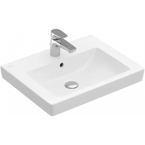 Villeroy & Boch Subway 2.0 Pаковина, 550 x 440 x 150 mm, Альпийский белый, с переливом 71135501