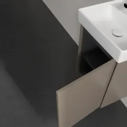 Villeroy & Boch Collaro Тумба под раковину, 1 дверь, 410 x 546 x 344 mm, Truffle Grey C00501VG