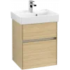 Villeroy & Boch Collaro Тумба под раковину, с подсветкой, 2 выдвижных ящика, 460 x 546 x 374 mm, Nordic Oak C006B0VJ