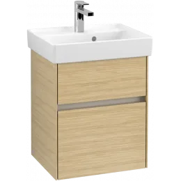 Villeroy & Boch Collaro Тумба под раковину, с подсветкой, 2 выдвижных ящика, 460 x 546 x 374 mm, Nordic Oak C006B0VJ