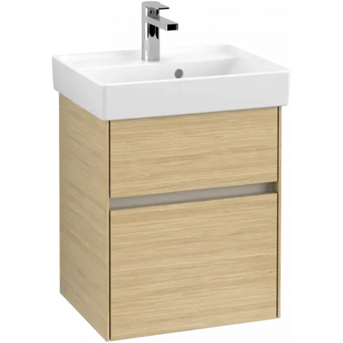Villeroy & Boch Collaro Тумба под раковину, с подсветкой, 2 выдвижных ящика, 460 x 546 x 374 mm, Nordic Oak C006B0VJ