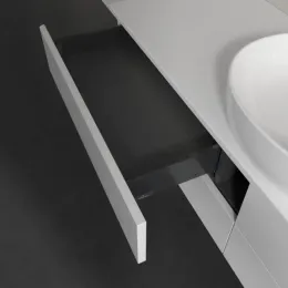 Villeroy & Boch Antao Тумба под раковину, с подсветкой, 4 выдвижных ящика, 1600 x 360 x 500 mm, лицевая поверхность без текстурированной отделки, Glossy White Lacquer / Glossy White Lacquer L25010GF