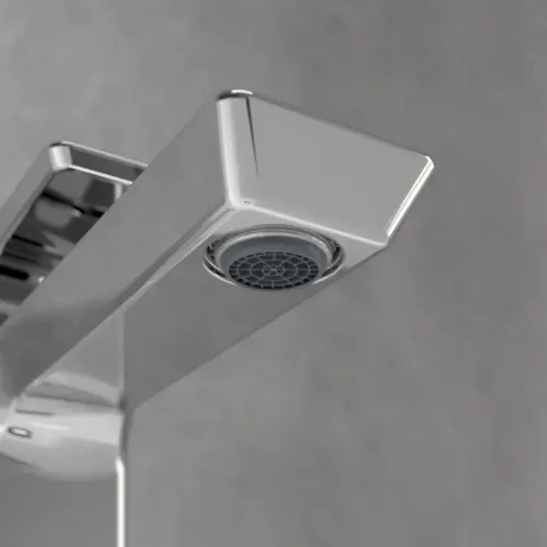 Villeroy & Boch Subway 3.0 Смеситель для раковины однорычажный с комплектом слива со стяжкой, Хром TVW11200200061