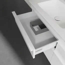 Villeroy & Boch Venticello Тумба под раковину, 4 выдвижных ящика, 1253 x 590 x 502 mm, Glossy White / Glossy White A93002DH
