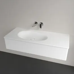 Villeroy & Boch Antao Pаковина для установки на тумбу, 1200 x 500 x 150 mm, Альпийский белый CeramicPlus, без перелива 4A77L3R1