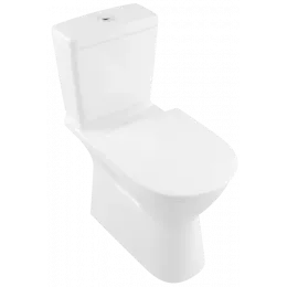 Villeroy & Boch ViCare Сиденье с крышкой для унитаза ViCare, с функцией автоматического опускания (SoftClosing), со снимаемым сиденьем (QuickRelease), Альпийский белый AntiBac 9M67S1T1